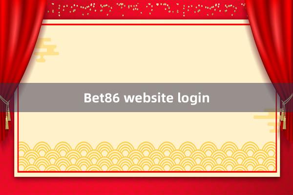 Bet86 website login