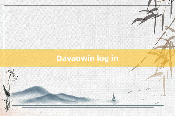 Davaowin log in