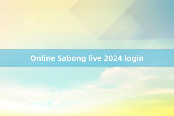 Online Sabong live 2024 login