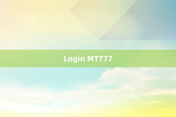 Login MT777