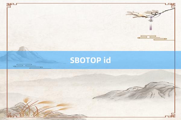 SBOTOP id