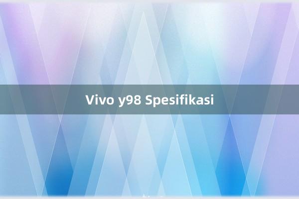 Vivo y98 Spesifikasi