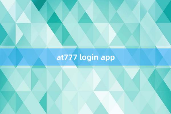 at777 login app