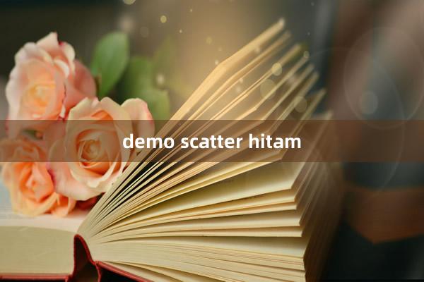 demo scatter hitam