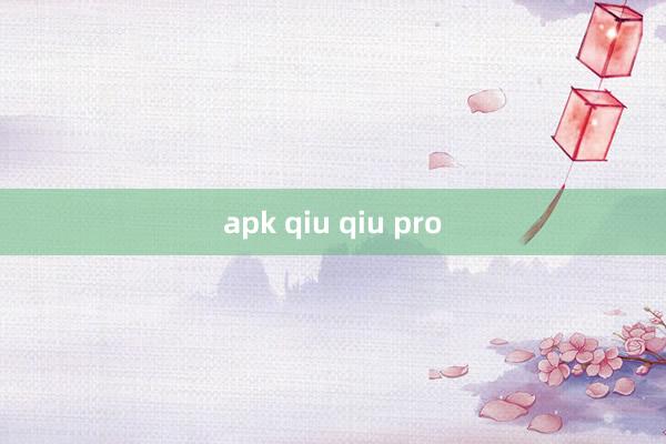 apk qiu qiu pro