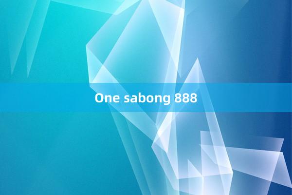 One sabong 888