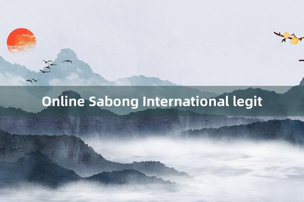 Online Sabong International legit