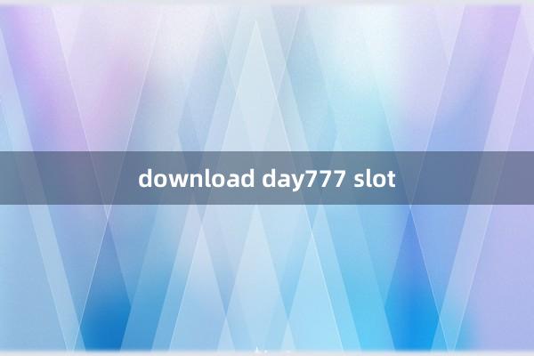 download day777 slot