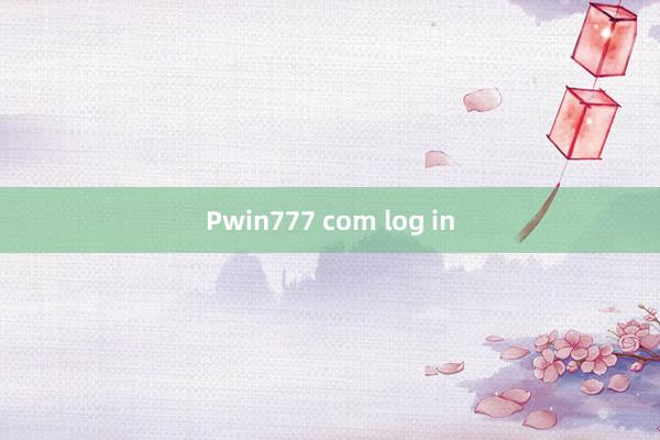 Pwin777 com log in