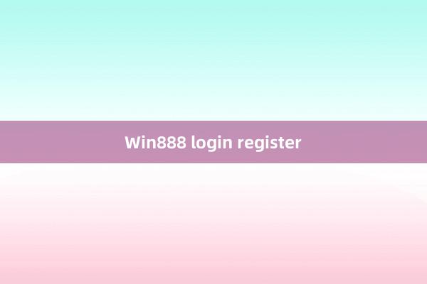 Win888 login register