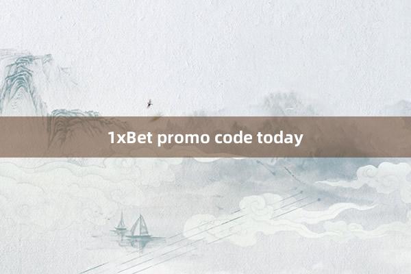 1xBet promo code today