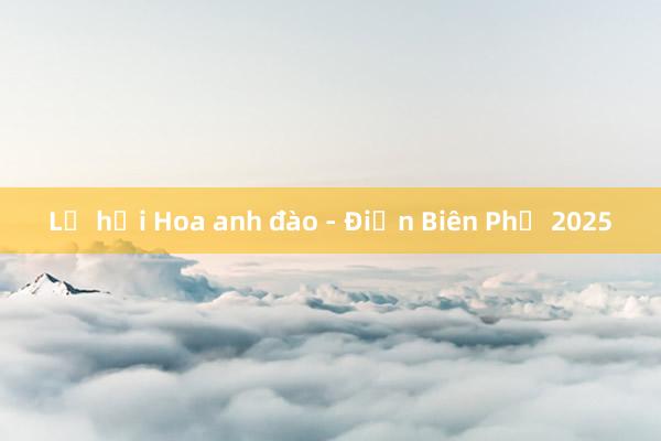 Lễ hội Hoa anh đào - Điện Biên Phủ 2025