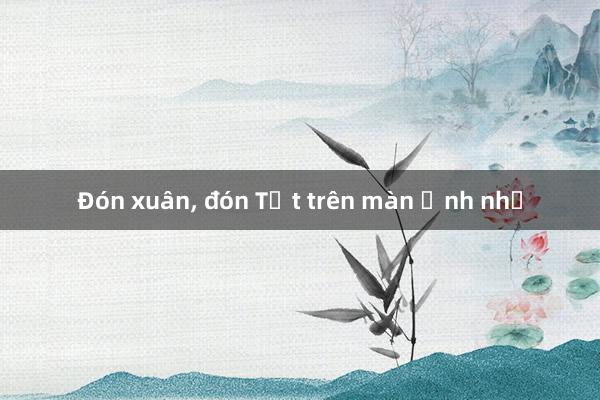 Đón xuân, đón Tết trên màn ảnh nhỏ